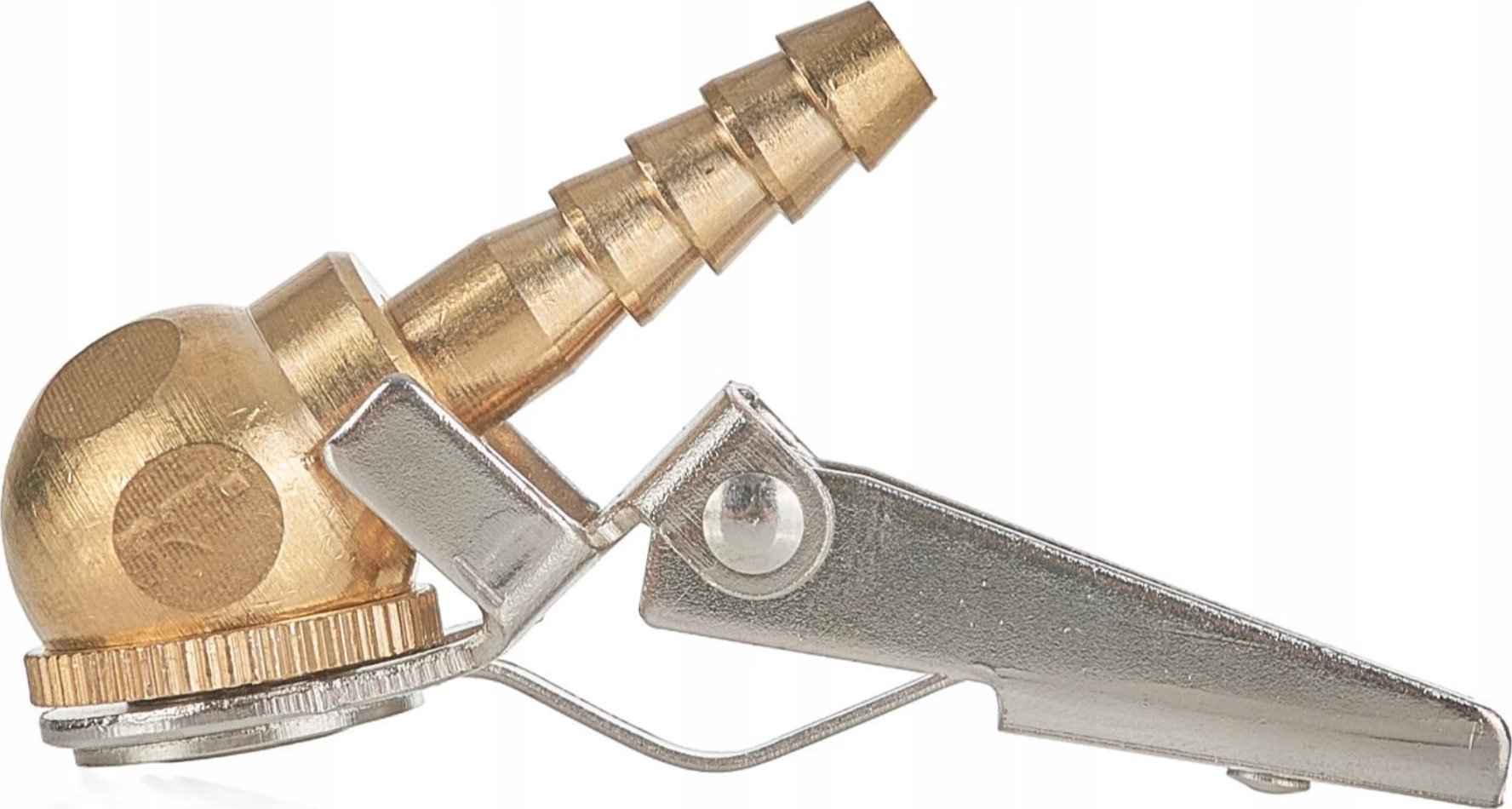Geko Końcówka do pompowania kół – mosiężna na zatrzask 8mm (25/250)