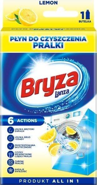 Bryza płyn do czyszczenia pralki Lemon 250ml