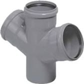 Magnaplast Czwórnik 67° kanalizacji wewnętrznej HTDA 50mm (11400)