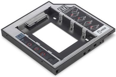 Kieszeń Digitus Ramka montażowa na dysk 2.5" do laptopa 12.7mm (DA-71109)