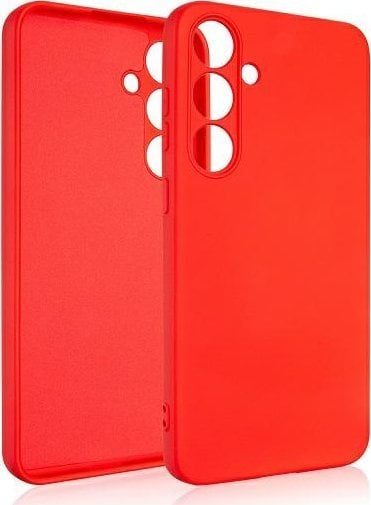 Beline Beline Etui Silicone Samsung S24+ S926 czerwony/red