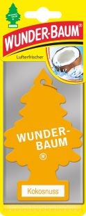WunderBaum ODŚWIEŻACZ POWIETRZA - CHOINKA ZAPACHOWA KOKOS (23-007)