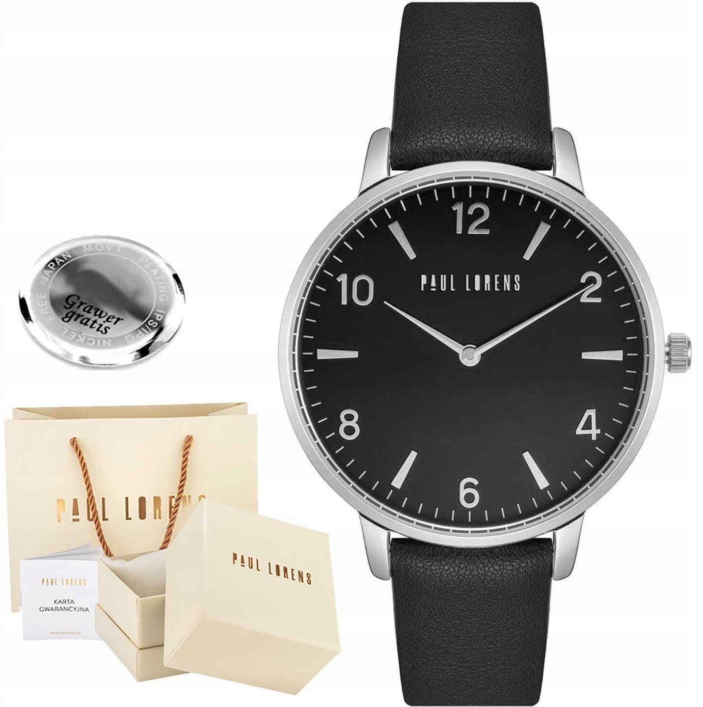 Zegarek damski Paul Lorens BABET-1A1 Z GRAWEREM