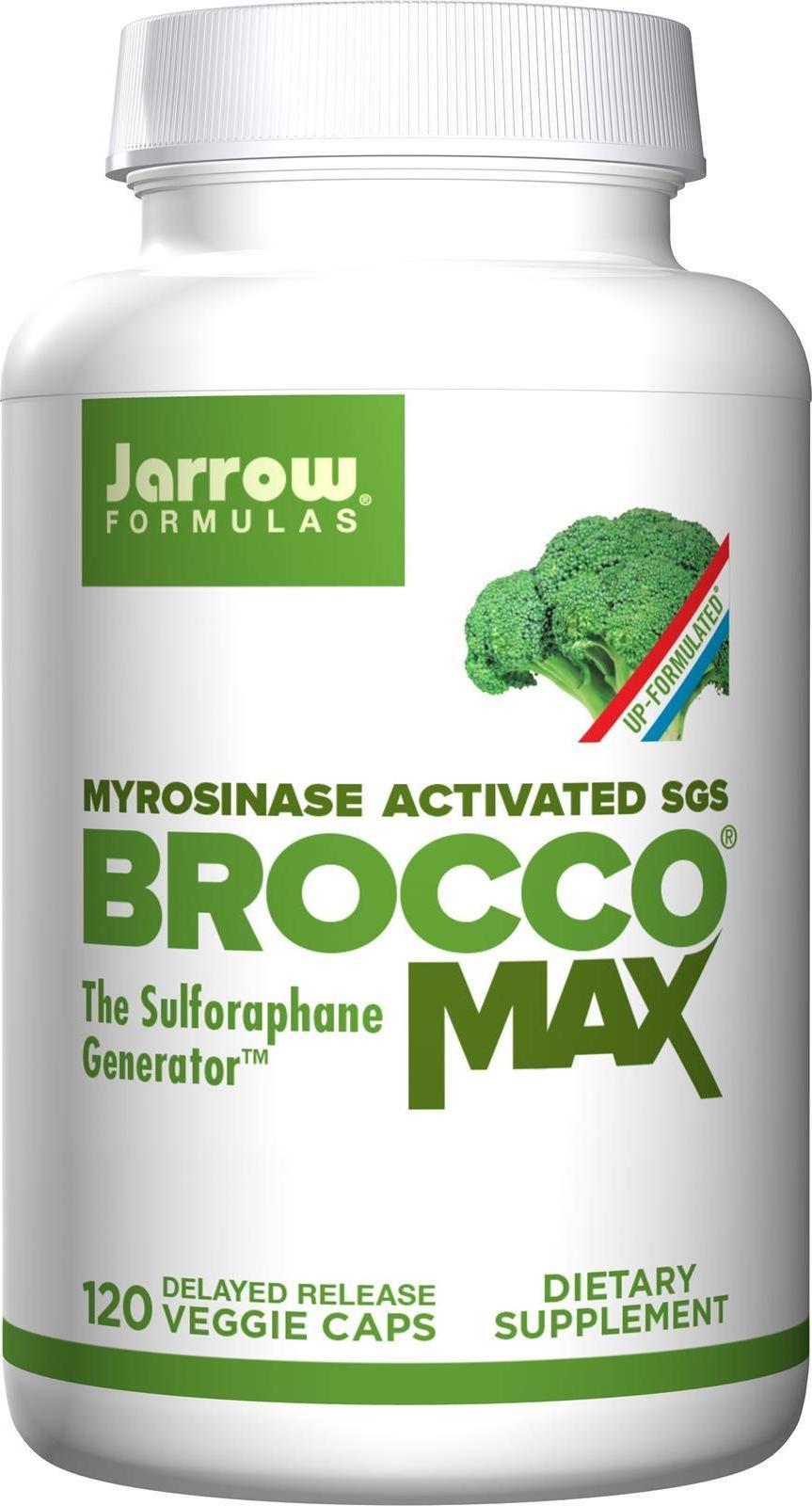 JARROW FORMULAS Ekstrakt z nasion Brokuła BroccoMax 120 kapsułek JARROW FORMULAS