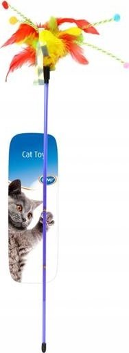 Duvo+ DUVO+ WĘDKA DLA KOTA Z PIÓRKAMI 62cm 1717032