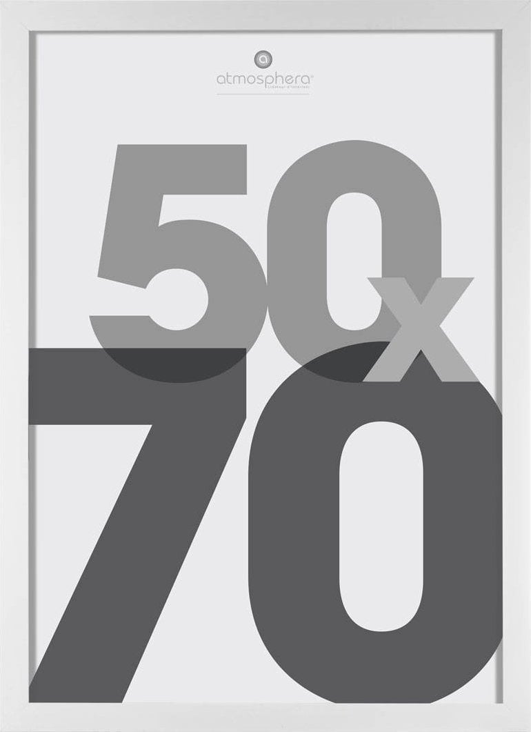 Ramka Atmosphera Ramka na zdjęcia, 50 x 70 cm, biała
