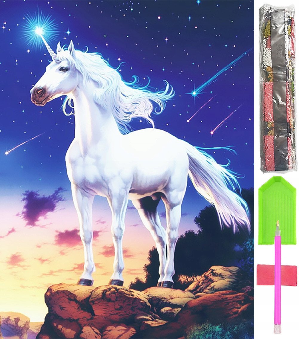 HAFT DIAMENTOWY 5D Zestaw Obraz MOZAIKA 40*60cm