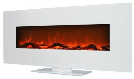 ELECTRIC FIREPLACE WS-G-02 WHITE