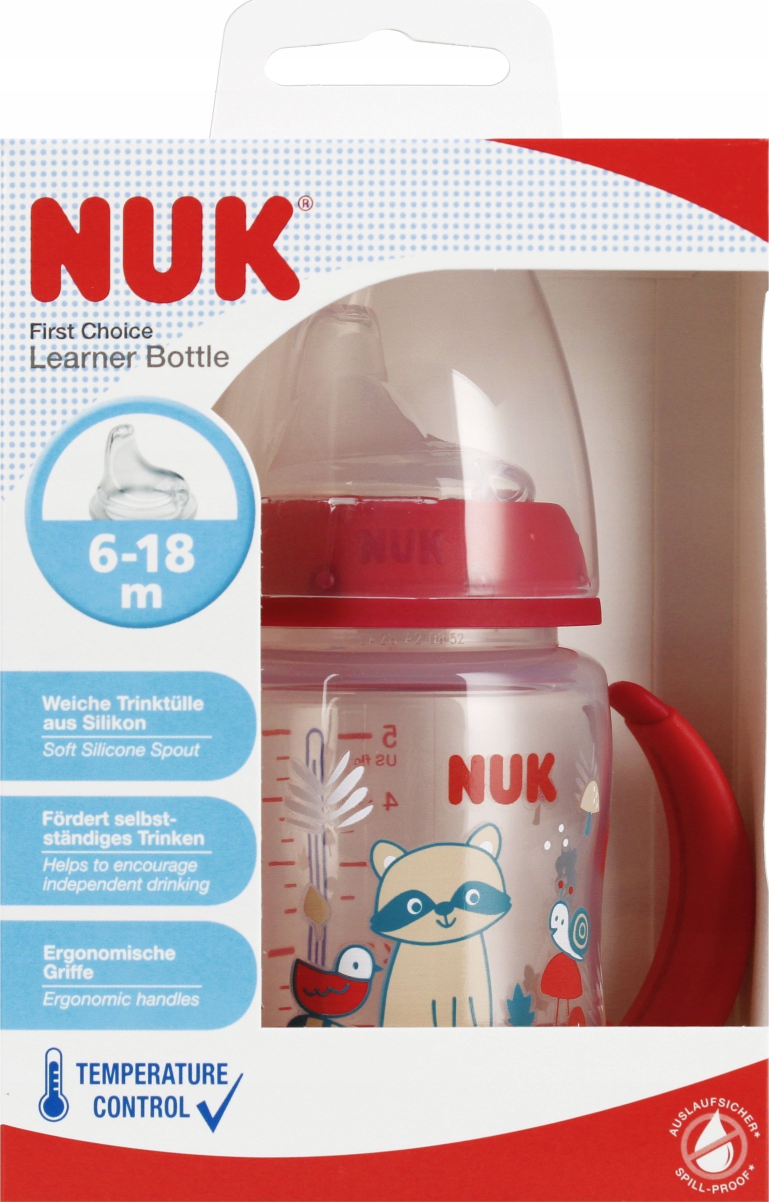 NUK BUTELKA PP 150ML 6-18FC Czesi 10215335 1/6
