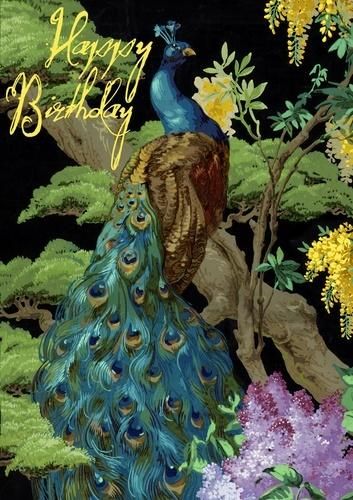 Madame Treacle Karnet B6 z kopertą Urodziny Paw