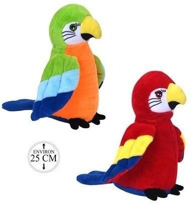 Pluszak Bozami Papuga 25cm mix