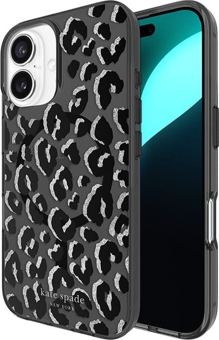 Kate Spade New York Kate Spade New York Protective MagSafe - Etui iPhone 16 (City Leopard)
