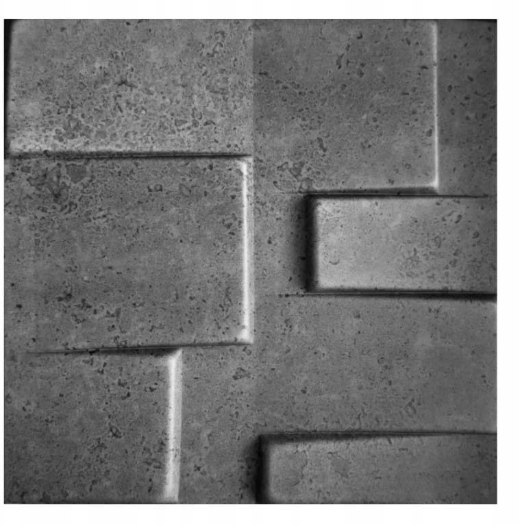 Panele ścienne dekoracyjne grafit mur ceglany 50x50 cm opakowanie 8 sztuk