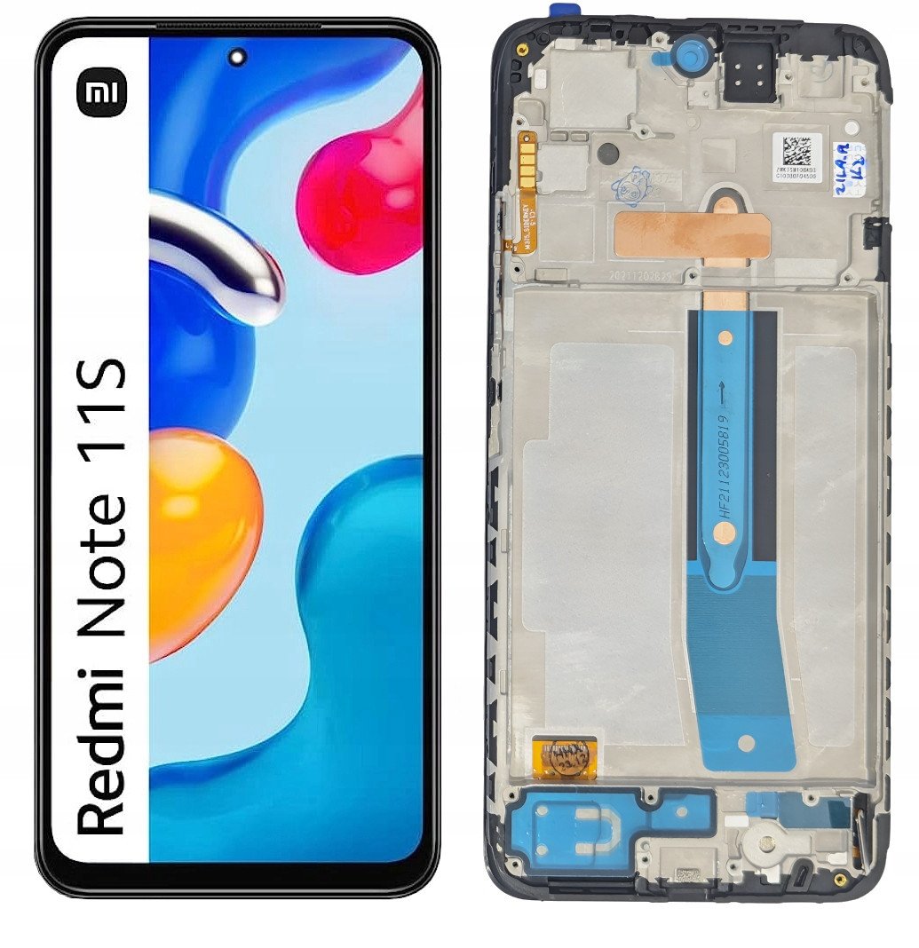 WYŚWIETLACZ EKRAN LCD DO XIAOMI REDMI NOTE 11S 4G OLED RAMKA 2201117SG