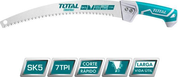 Total Piła Ogrodowa do Gałęzi 33 cm Zakrzywiona TOTAL