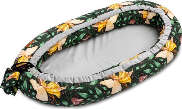 Sensillo KOKON VELVET 80x45 ZIELONY WRÓŻKI /8786