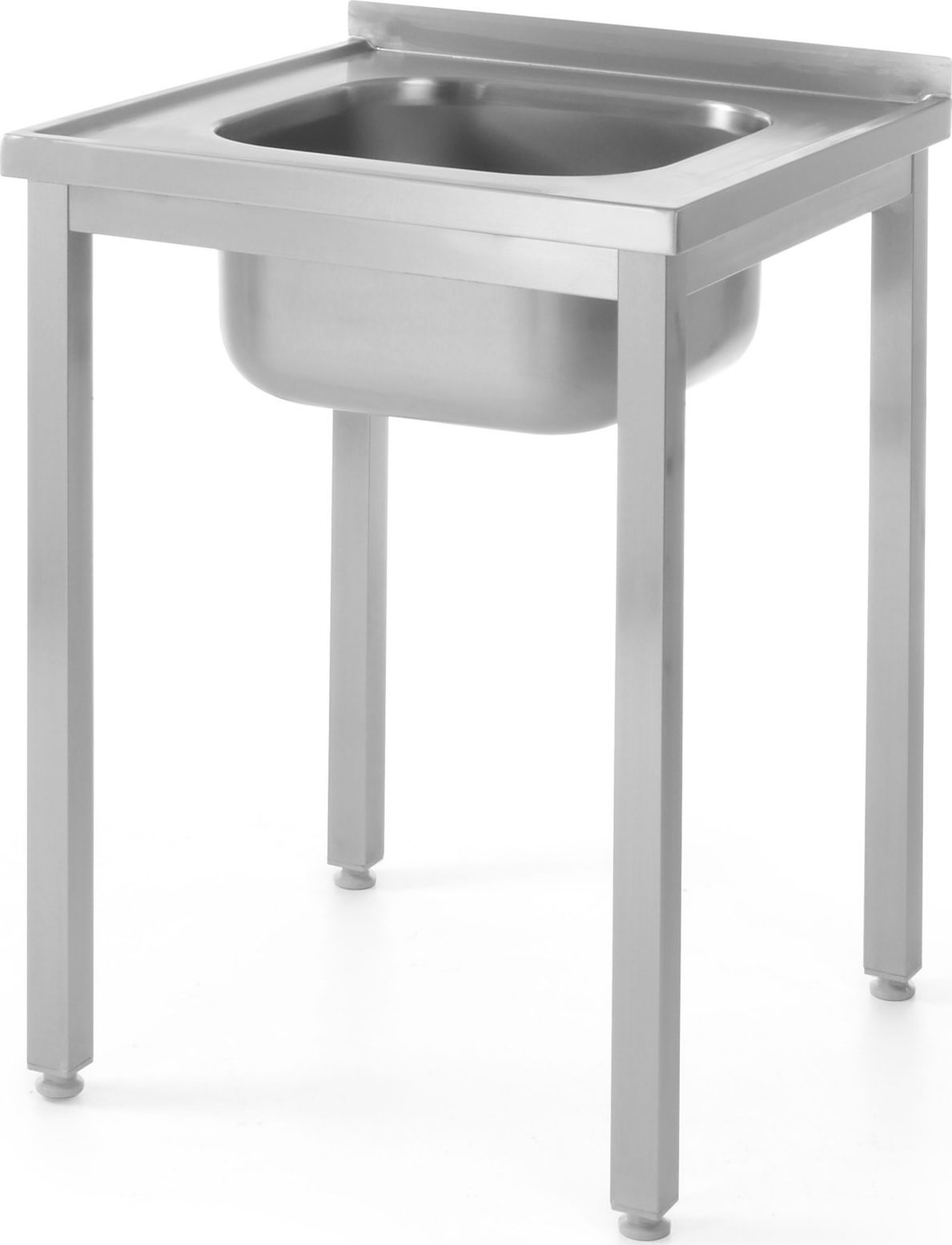 Hendi Stół blat roboczy stalowy z jednym zlewem 600x600mm - Hendi 811849 Stół blat roboczy stalowy z jednym zlewem 600x600mm - Hendi 811849