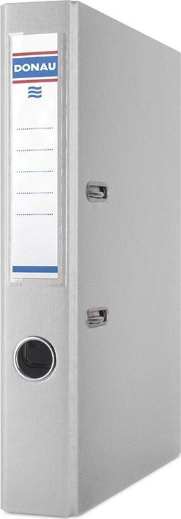 Segregator Donau Premium dźwigniowy A4 50mm szary (3955001PL-13)