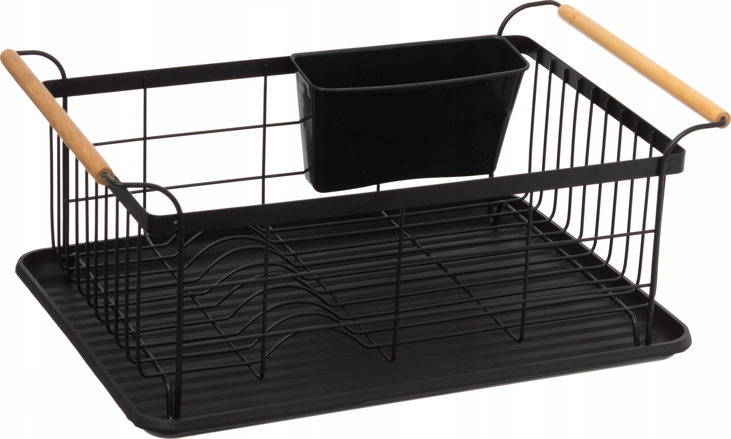 5five Suszarka do naczyń BLACKWOOD, 43 x 32 cm, czarna