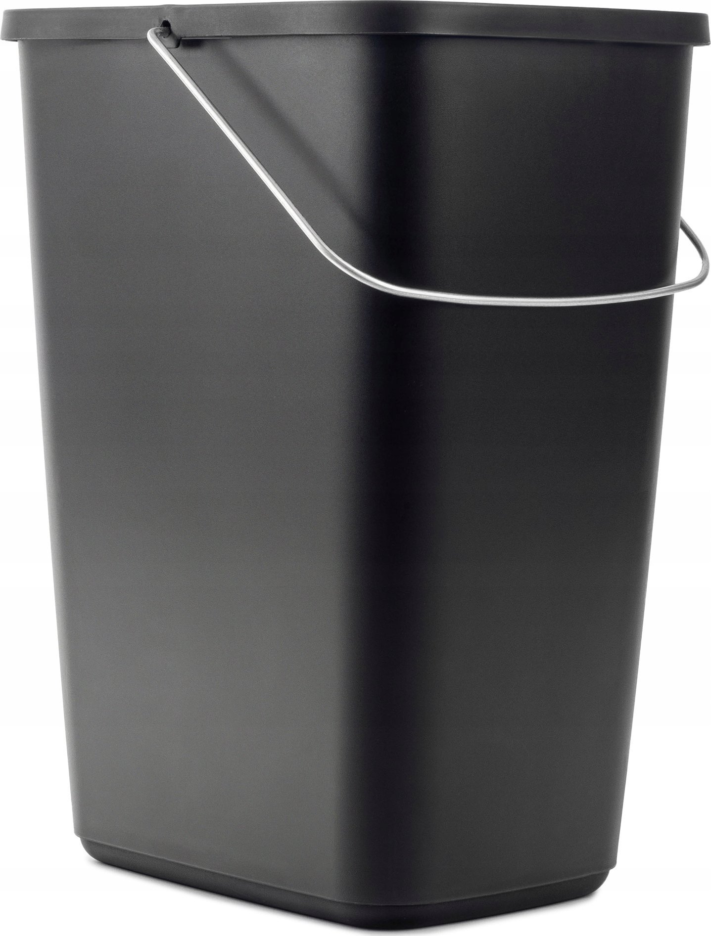 Kosz na śmieci Kadax KADAX Kosz Na Śmieci 12L Pojemnik Na Odpady Czarny Z Uchwytem Kubeł