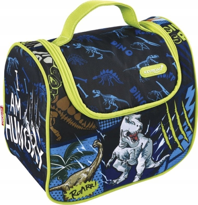 Keyroad Torba na lunch KEYROAD, termiczna, 22x20x12,5 cm, Dino