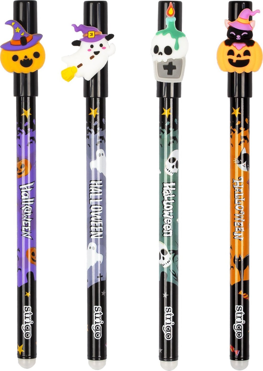 Strigo Długopis wymazywalny ścieralny ze skuwką Halloween