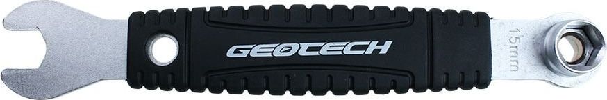 Geotech Klucz Geotech GHT-025 do pedał 15 mm +nasadowe 14-15mm z rączką uniwersalny