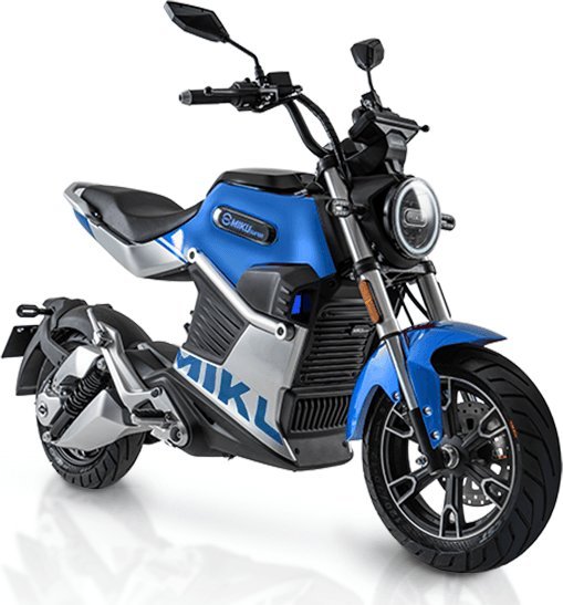 Iamelectric Motocykl elektryczny Miku Super Niebieski