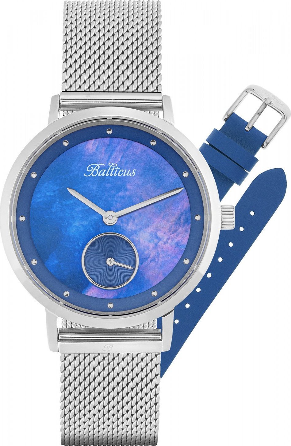 Zegarek Balticus Zegarek damski Balticus BLT-BALNSSNBL srebrny