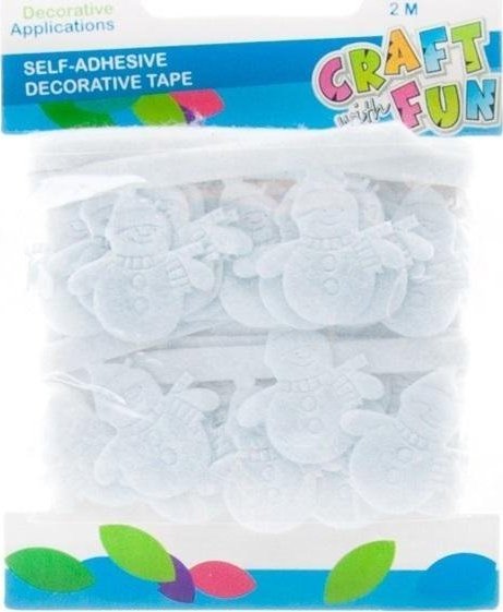 Craft with Fun CF OZDOBA BN TASMA SPRZYL FILC BALW 2/3CM 12/288