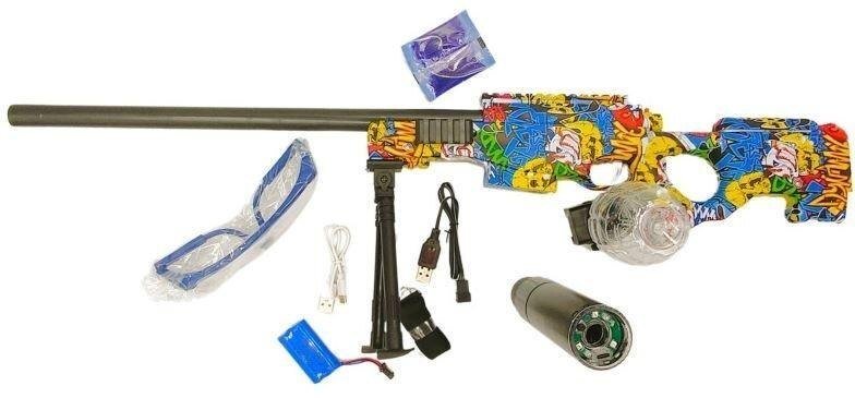 Karabin na kulki żelowe z ładowarką