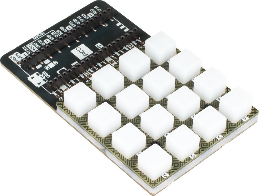 PiMoroni Pico RGB Keypad - klawiatura podświetlana do Raspberry Pi Pico - PiMoroni}