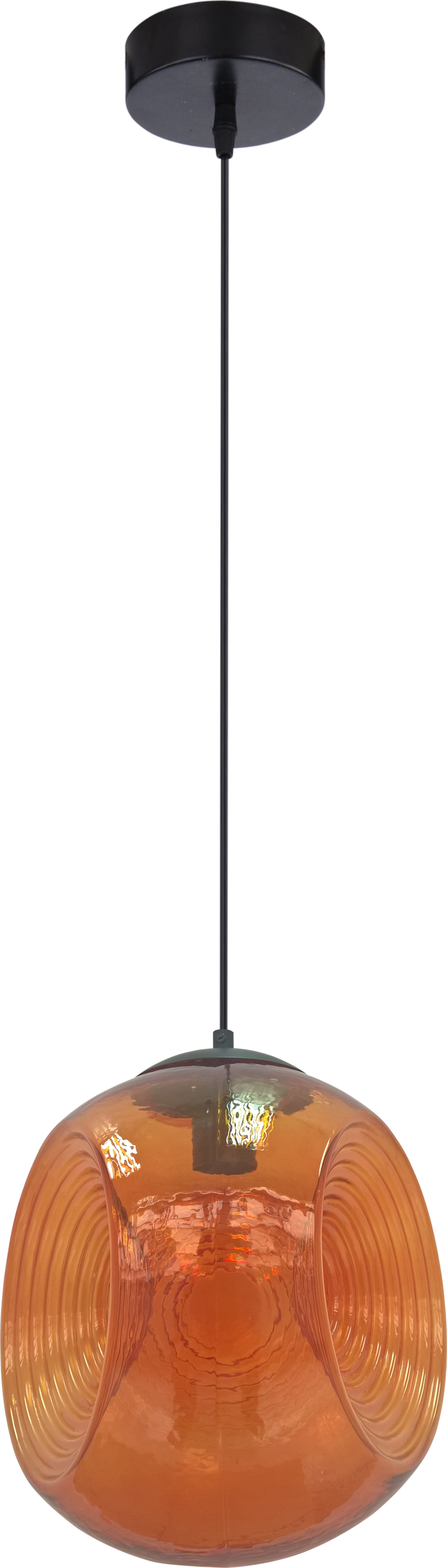 Lampa wisząca Candellux Lampa sufitowa pomarańczowa Candellux CLUB 31-51233