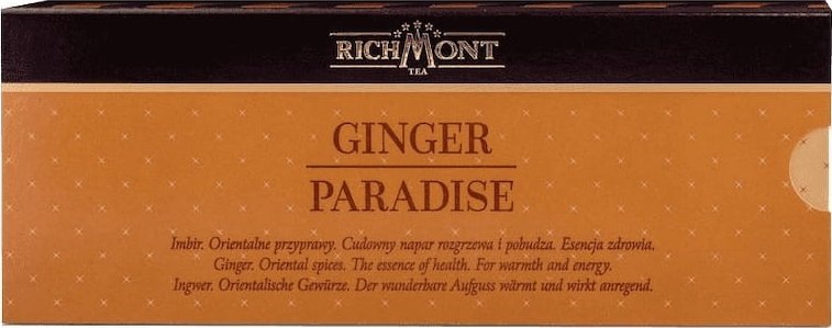 Richmont Herbata Richmont Ginger Paradise 12x6g - imbirowa z ananasem i trawą cytrynową