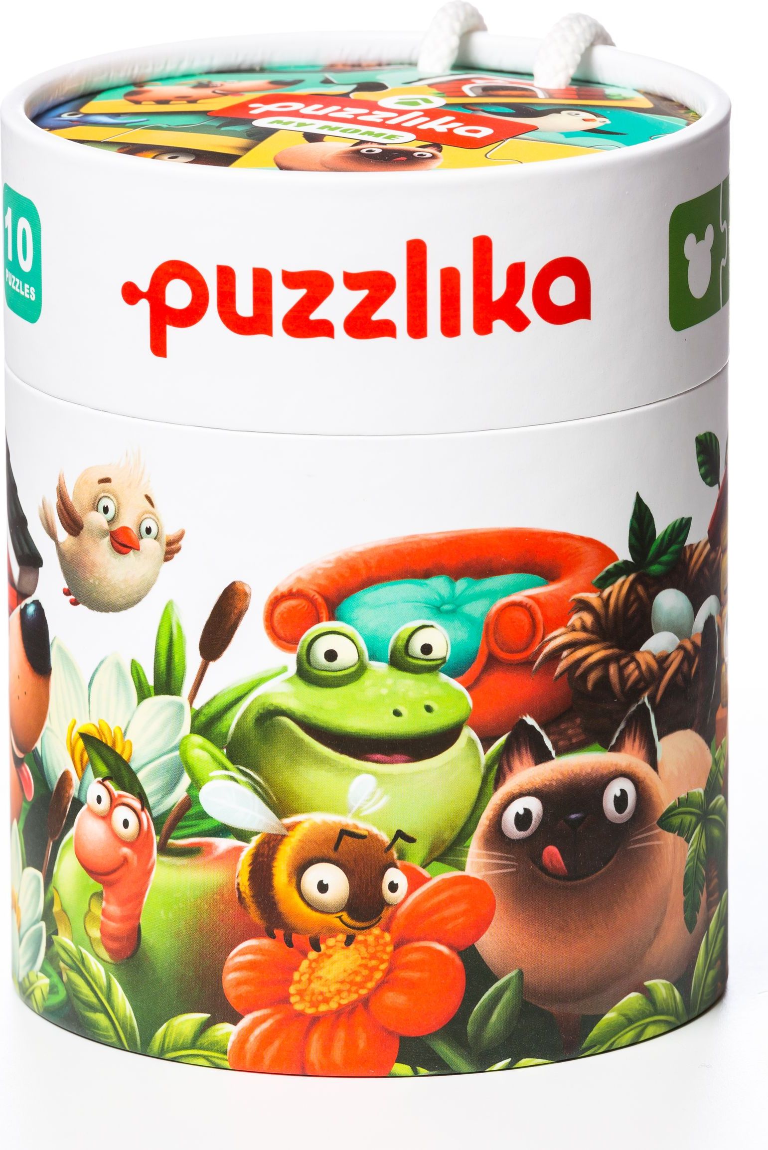 Levenya Puzzlika. Puzzle - Gdzie mieszkają zwierzątka (30624468)