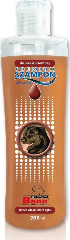 Super Benek CERTECH Super Beno Premium - Szampon do sierści ciemnej 200ml