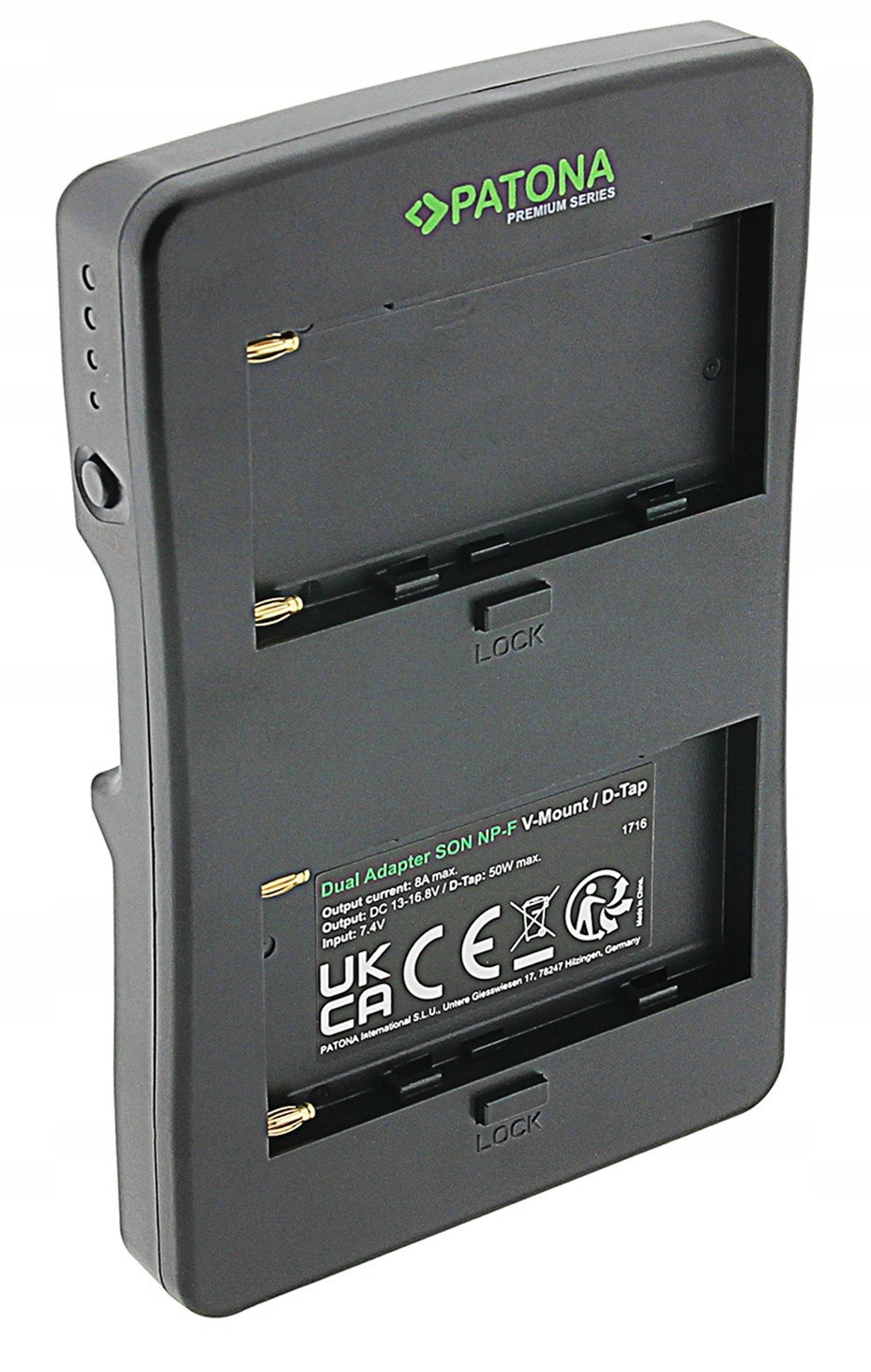 Patona Premium adapter V-Mount do 2x akumulatorów Sony NP-F