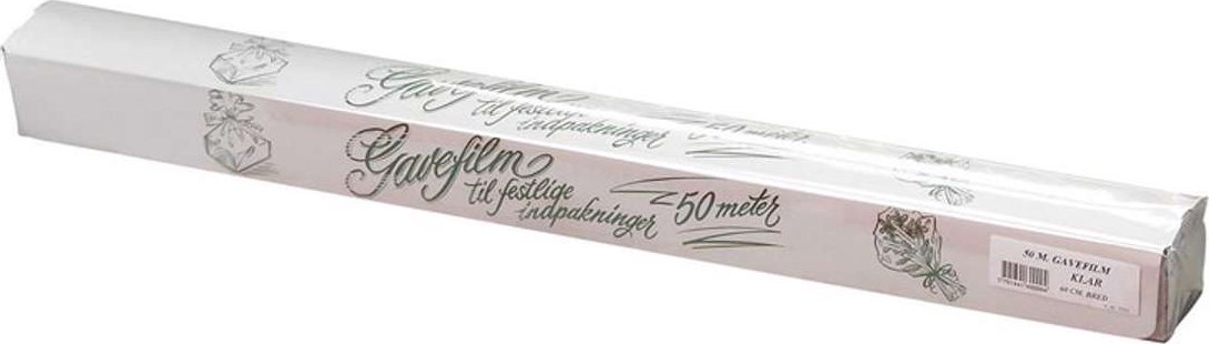 Antalis Gavefolie i afrivningsæske klar 60cmx50m - (50 meter pr. rulle)
