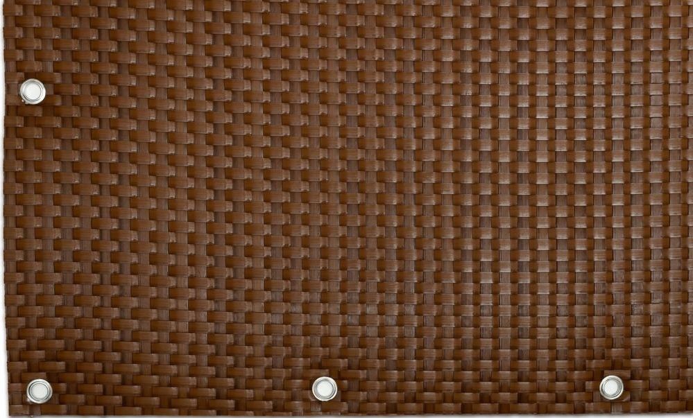 Basari Mata osłona na balkon OCZKOWANA NA WYMIAR MIODOWY