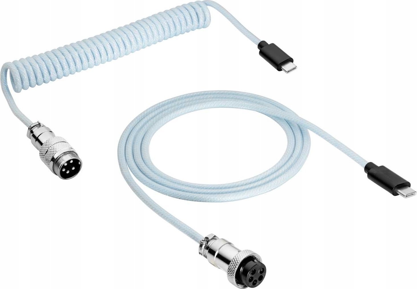 Kabel USB Akyga USB-C - USB-C 3 m Biały (AK-USB-49)