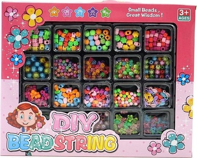 Zestaw koralików do nawlekania