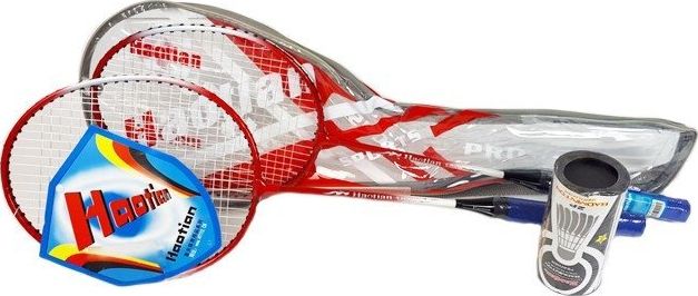 Madej Badminton zestaw plus lotki w pokrowcu
