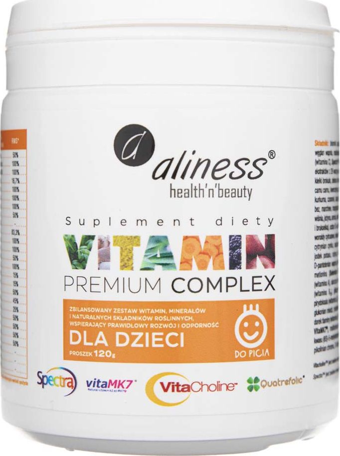 Aliness MedicaLine Aliness Premium Vitamin Complex dla dzieci - 120 g