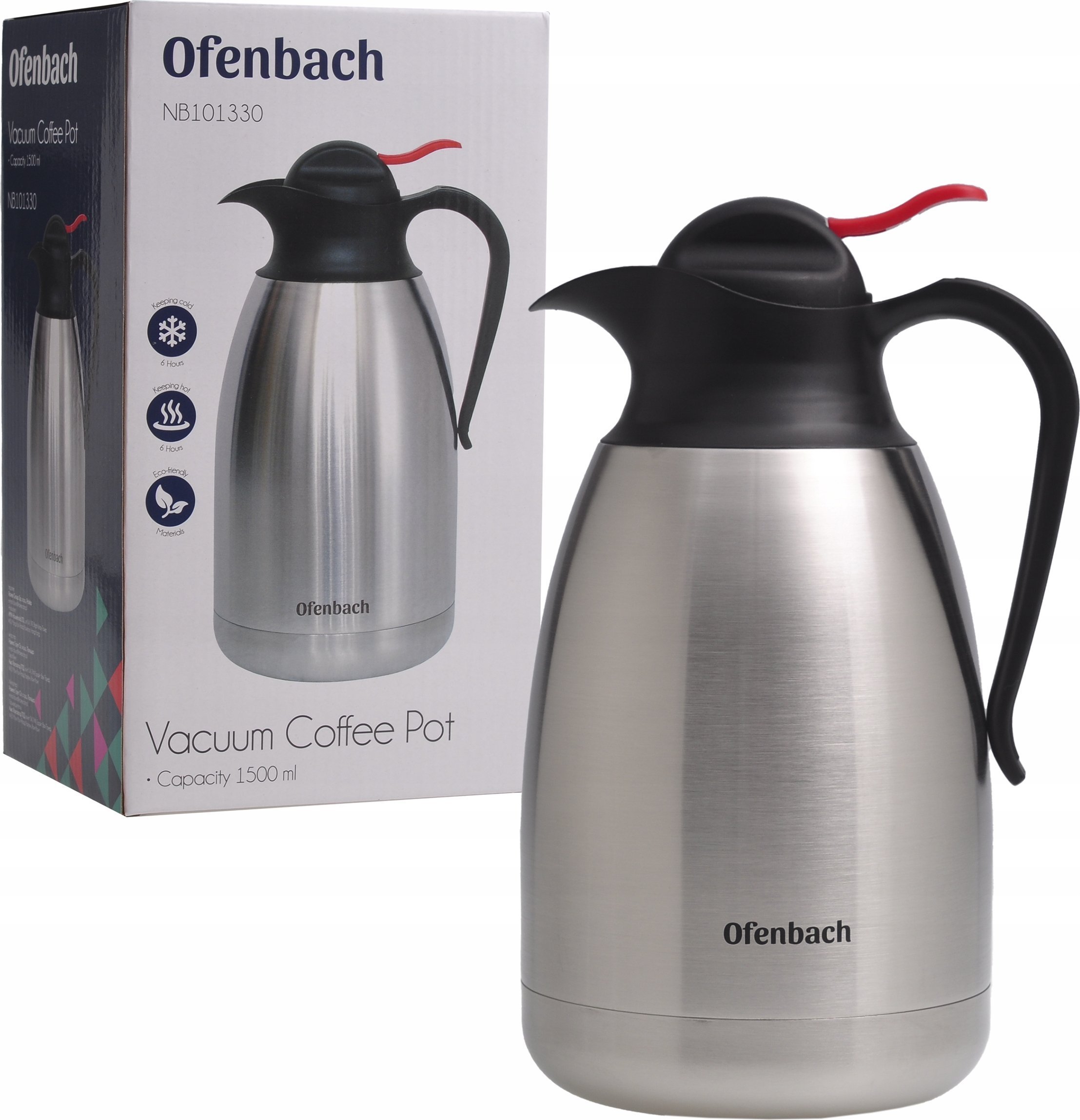 Kamille TERMOS KONFERENCYJNY 101330 INOX 1.5 L