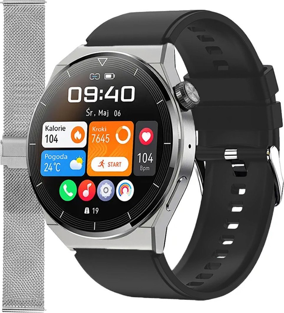 Smartwatch Enter SAT.111.534.1411-SET Czarny