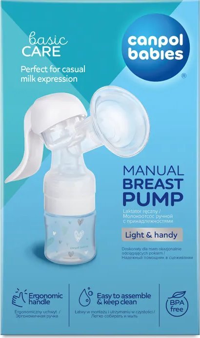 Canpol Laktator ręczny Basic light 12/216 Canpol babies