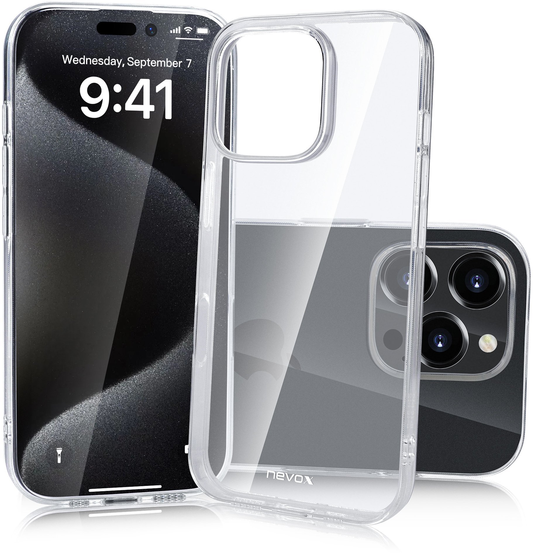 Nevox StyleShell Flex iPhone 16 Pro transparent