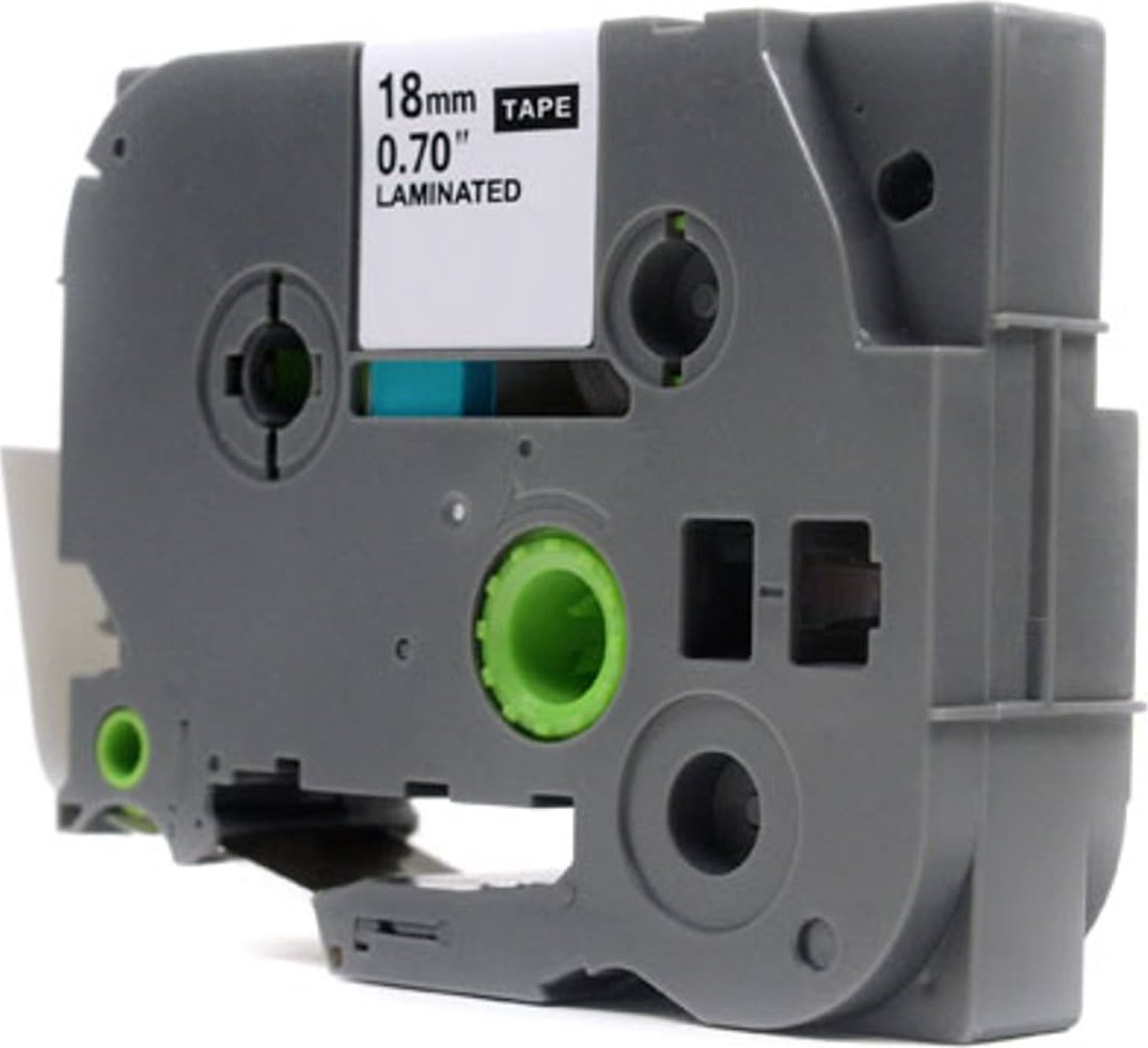 Brother Taśma JetWorld Czerwony na Przezroczystym Zamiennik Brother 18mm x 8m TZe-142 (TZE142, TZ142, TZ-142, AZE243, AZE-243)