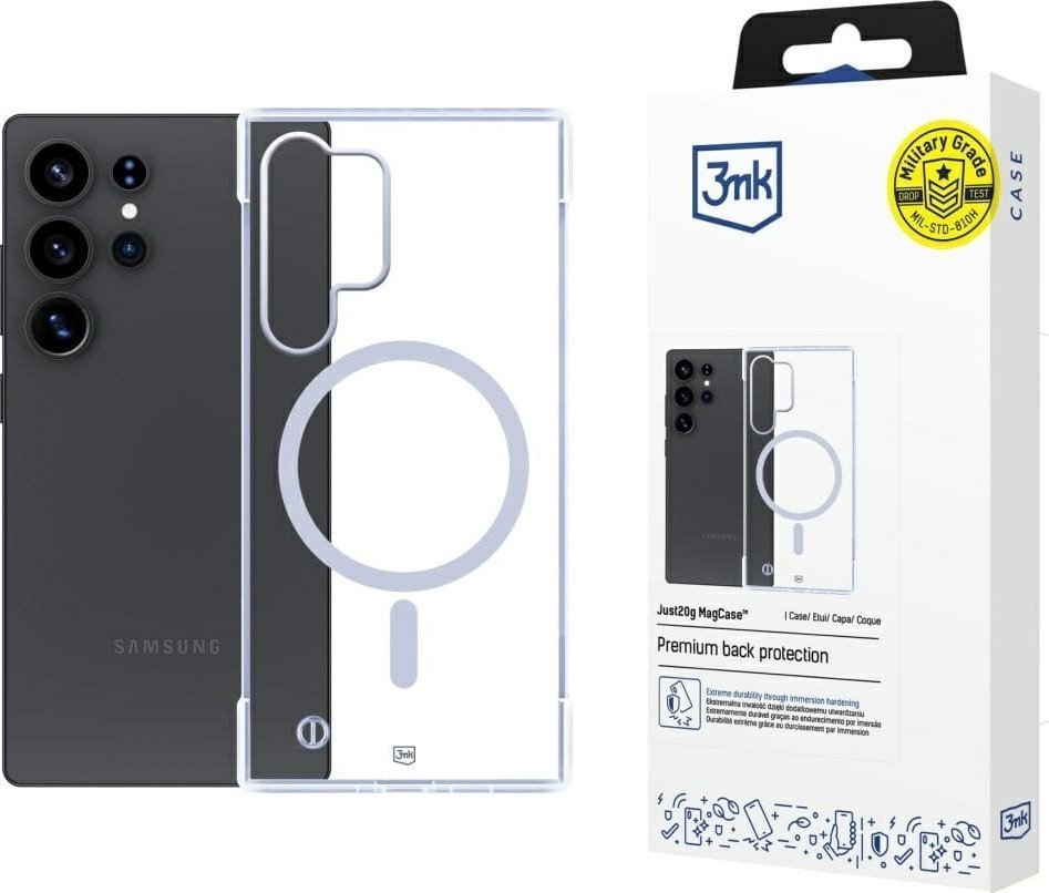 3MK Etui Just20g MagCase do Samsung Galaxy S25 Ultra