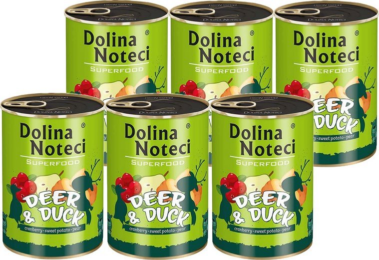 Dolina Noteci Superfood z jeleniem 6x400g